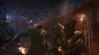 Avengers infinity war hulk vs thanos en español latino