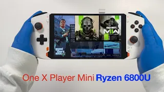 Unboxing OneXPlayer Mini- AMD Ryzen 6800U | Gameplay