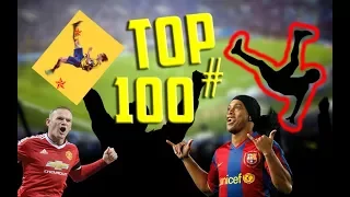 ТОП-100 | ЛУЧШИЕ ГОЛЫ УДАРОМ ЧЕРЕЗ СЕБЯ ● BICYCLE KICK GOALS