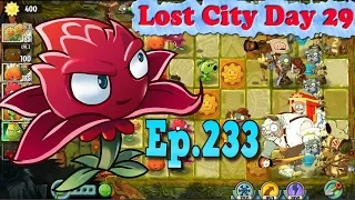 Plants vs. Zombies 2 - A.K.E.E. and Red Stinger - Lost City Day 29 (Ep.233)