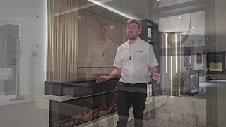 Worlds largest electric fire - Panoramic 3000 X