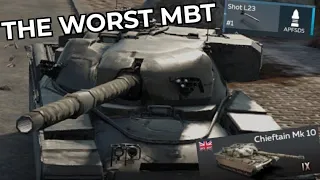 The Cheiftain Mk.10 is The Worst MBT in War Thunder Mobile