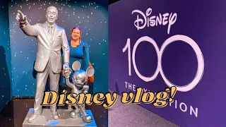 Solo London Day! Disney 100 Exhibition Vlog!