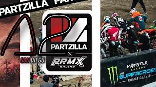 PARTZILLA PRMX SUPERCROSS | Behind the scenes at Anaheim 2