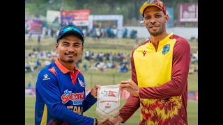 nepal vs west indies A  🏏 last over  🙆nepal won🙌 #cricket