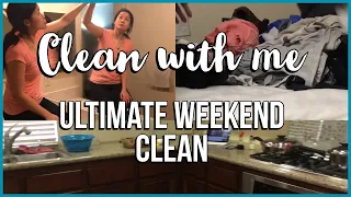 CLEAN WITH ME 2019 | Extreme motivation | Weekend clean | Working mom