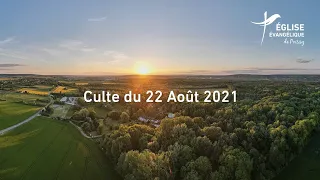 Prédication du 22/08/2021 - Veux-tu être Jonas pour ton Ninive