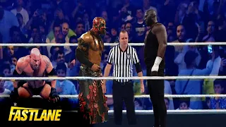 FULL MATCH: Omos vs Goldberg vs Bobby lashley - WWE Fastlane 2023