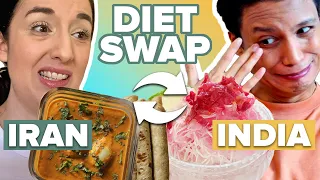 An Indian & An Iranian Swap Meals for 24hrs