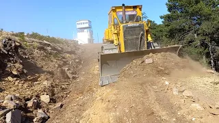 dozer ile yol tamir bakımı