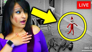 7 YouTubers Who CAUGHT Elf On The Shelf MOVING ON CAMERA! (Aphmau, Preston, Unspeakable)