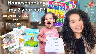 How I Homeschool my 2 Year Old | Learning through Play | Simple and Easy Preschool Resources