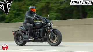 2022 Triumph Rocket 3 R Black | First Ride