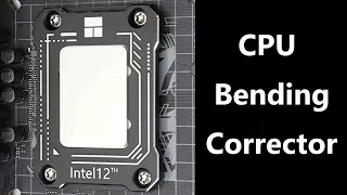 CPU Bending Corrector VS Stock CPU Bracket LGA1700 (i7 12700K)