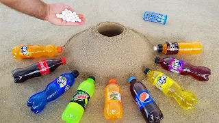 Mix it Fanta, Cola, Mtn Dew, Pepsi, Powerade, Yedigün and Mentos Underground