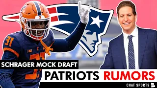 NEW NFL Network Mock Draft: Find Out Who Peter Schrager Has The New England Patriots Selecting At 14