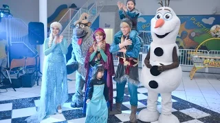 SHOW FROZEN com NEVE Luana Yuna