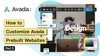 Part 2: How to Customize Avada Prebuilt Websites