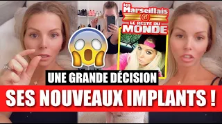 JESSICA RÉVÈLE TOUT SUR SA NOUVELLE POSE D’IMPLANTS 😮 APRÈS SA GROSSESSE ET LES MARSEILLAIS VS MONDE