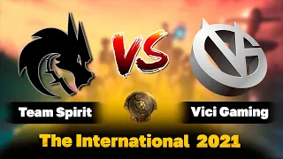 Team Spirit vs Vici Gaming [0-0] - The International 2021 |  !Ставка !бк