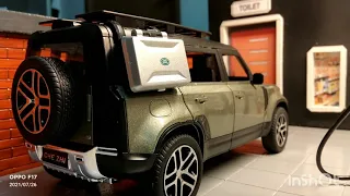 Night at Tawasif's Filling Station: 1/24 Scale with Land Rover Defender and BMW X5
