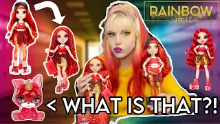 She Kinda ATE?! Rainbow High Ruby Anderson Rainbow World Doll Review & Unboxing