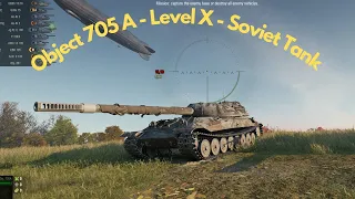 Object 705 A - Level X - Soviet Tank - Summer Map - World of Tanks