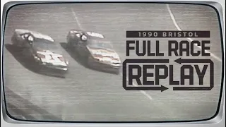 NASCAR Classic Full Race: 1990 Valleydale Meats 500 | Bristol Motor Speedway