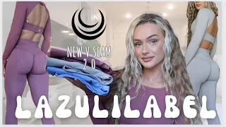 LAZULILABEL NEW V SEAM 2.0 ACTIVEWEAR TRY ON HAUL REVIEW | Best nonscrunch leggings