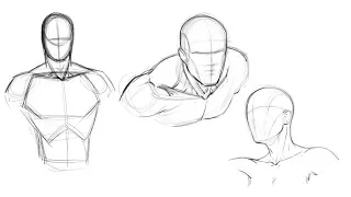 How to Draw Comics - Attaching the Head to the Torso