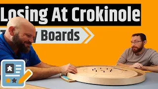 Losing Badly At Crokinole To Jeremy Tracey - The Best Boards For Crokinole