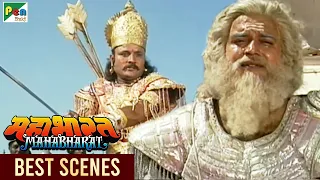 कैसे हुआ आचार्य द्रोणाचार्य का वध? | Mahabharat (महाभारत) B R Chopra | Best Scene | Pen Bhakti