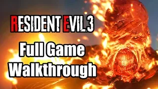 Resident Evil 3 Remake - Full Game Gameplay Walkthrough (PS4 PRO)