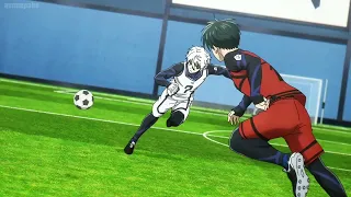 nagi goal against rin itoshi | blue lock episode 20