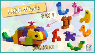 LEGO DUPLO Whale with LEGO Education Animal Bingo Set (45509) // Antelope, Goat, Swan and much more