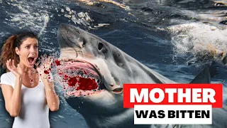 The Mother of Quadruplets was Bitten in Half by a Great White Shark! (Sharks Gone WILD)