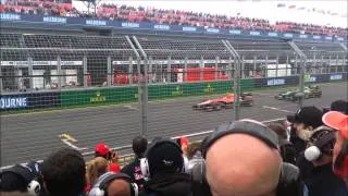 F1 2013 vs 2014 sound comparison - Melbourne
