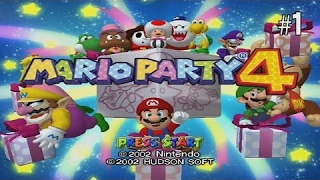 ⒽTwitch Livestream | Mario Party 4 Netplay w/ Tina Part 1 [Gamecube]