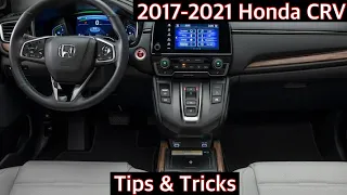 2017-2022 Honda CRV Tips & Tricks