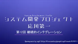 システム開発プロジェクト応用第一 第12回 継続的インテグレーション