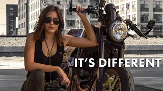 Being a Female Motorcyclist — Harassment, height, & other differences