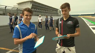 Lando Norris and George Russell [Midterm Report Card] F2 season 2018