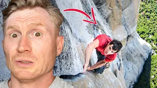 I tried Alex Honnold's most famous boulder