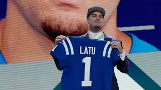 Sacramento native Laiatu Latu drafted #15 overall to Indianapolis Colts