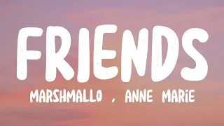 Friends - Anne Marie, Marshmallo (lyrics) | SKY MUSIC