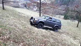 Toyota 4runner steep slope test