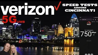 Verizon 5G UWB Review • Speed Tests Around Cincinnati, Ohio - Part 1 | 4K