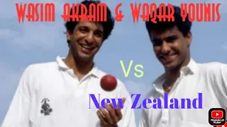 Wasim Akram & Waqar Younis vs New Zealand 1993