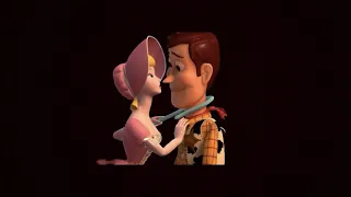 Toy Story 2 (Woody and Bo going in for a Kiss) AJS #buzz