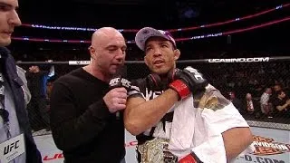 UFC 169: Jose Aldo Octagon Interview